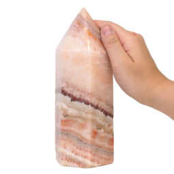 Multicolored Calcite Terminated Point DS682 | Himalayan Salt Factory