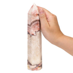 Multicolored Calcite Terminated Point DS683 | Himalayan Salt Factory