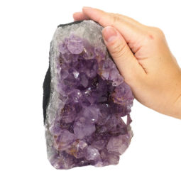 1.16kg Natural Amethyst Crystal Lamp DS643 7 Natural Amethyst Crystal Lamp DS643 | Himalayan Salt Factory