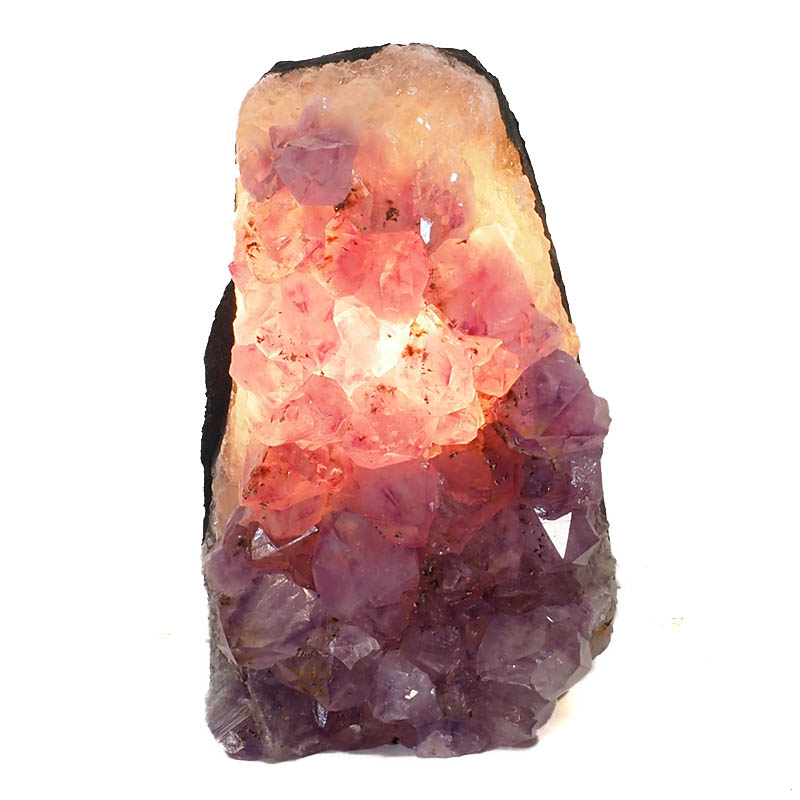 1.16kg Natural Amethyst Crystal Lamp DS643 4 Natural Amethyst Crystal Lamp DS643 | Himalayan Salt Factory