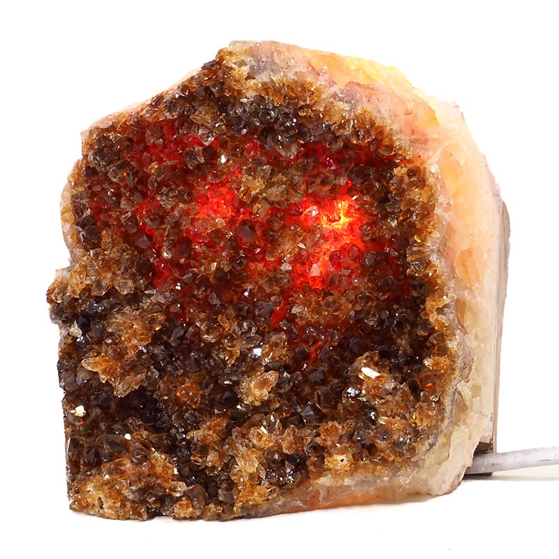 2.63kg Natural Citrine Crystal Lamp DS647 4 Natural Citrine Crystal Lamp DS647 | Himalayan Salt Factory