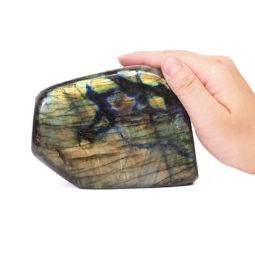 Natural Labradorite Polished Self Stand DS718 | Himalayan Salt Factory