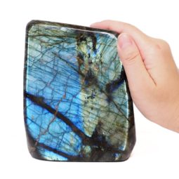 Natural Labradorite Polished Self Stand DS719 | Himalayan Salt Factory