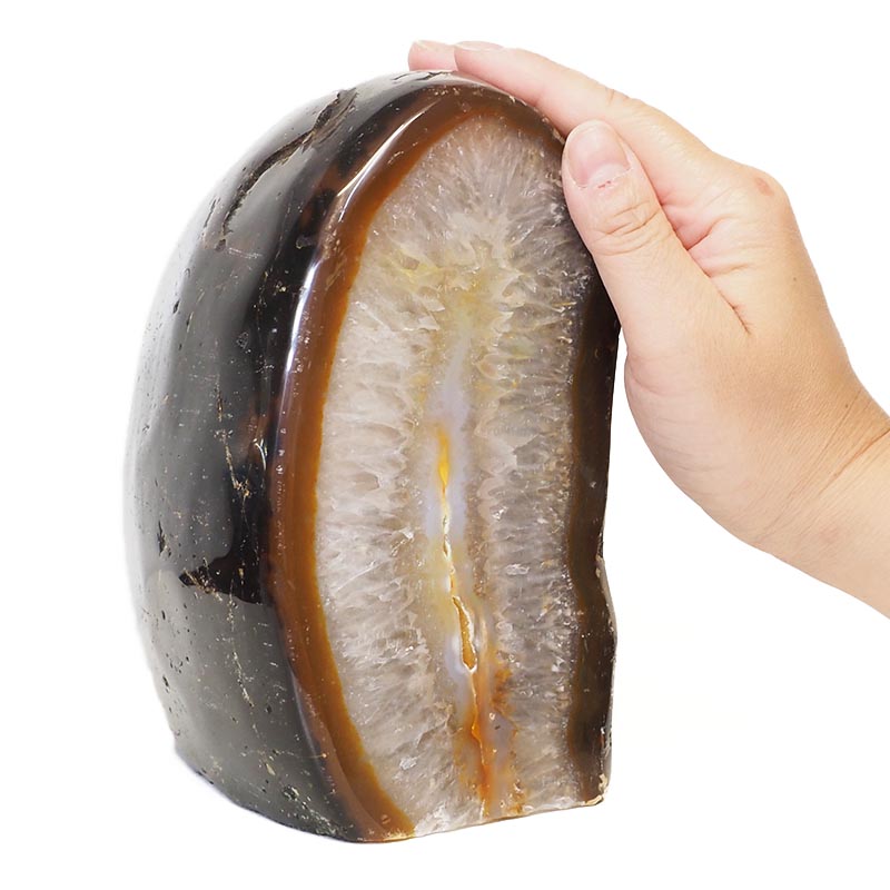 Natural River Agate Crystal Lamp S891 5 Natural River Agate Crystal Lamp S891 | Himalayan Salt Factory