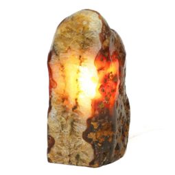 Natural River Agate Crystal Lamp S897 6 Natural River Agate Crystal Lamp S897 | Himalayan Salt Factory