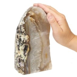 Natural River Agate Crystal Lamp S901 7 Natural River Agate Crystal Lamp S901 | Himalayan Salt Factory