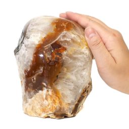 Natural River Agate Crystal Lamp S902 7 Natural River Agate Crystal Lamp S902 | Himalayan Salt Factory
