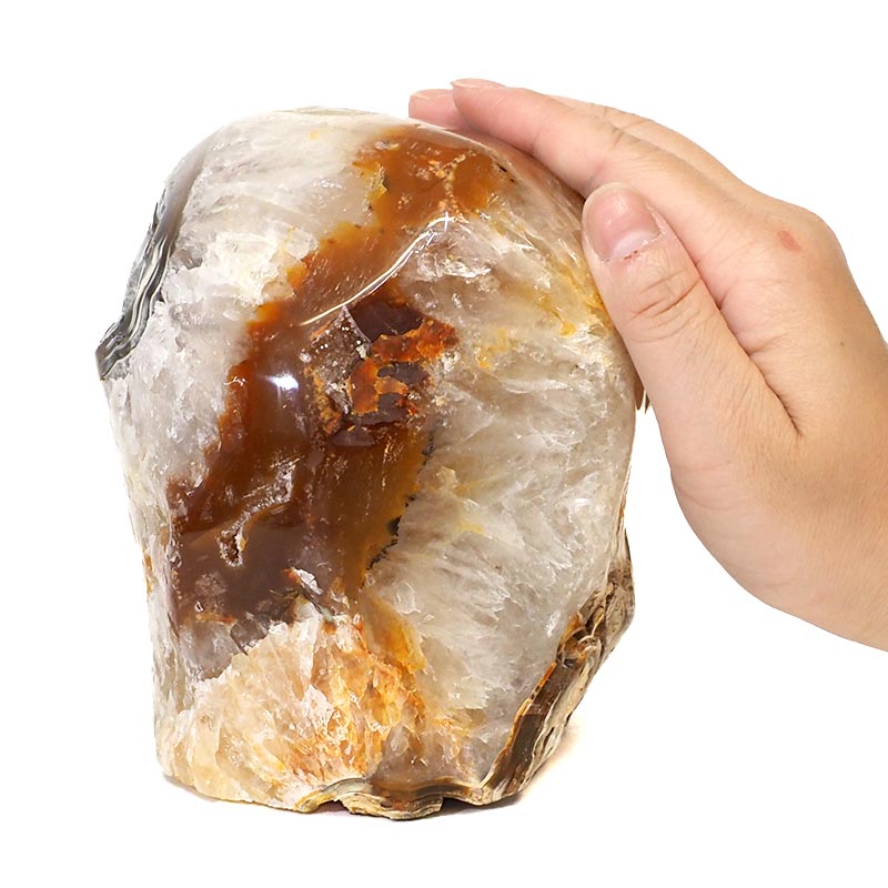 Natural River Agate Crystal Lamp S902 5 Natural River Agate Crystal Lamp S902 | Himalayan Salt Factory