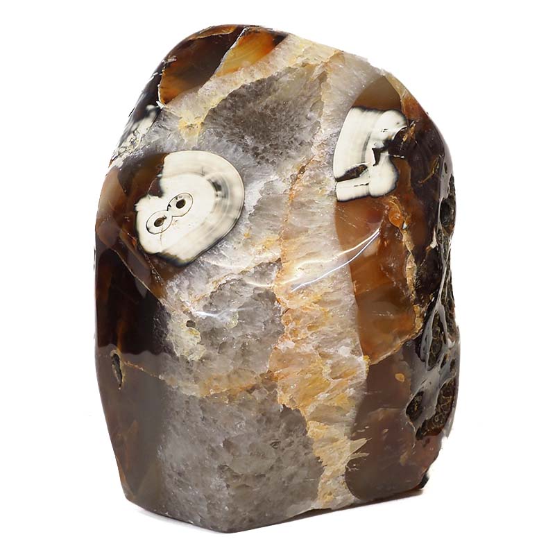 Natural River Agate Crystal Lamp S903 3 Natural River Agate Crystal Lamp S903 | Himalayan Salt Factory