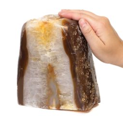 Natural River Agate Crystal Lamp S906 7 Natural River Agate Crystal Lamp S906 | Himalayan Salt Factory