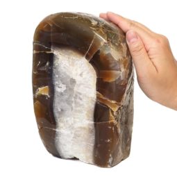 Natural River Agate Crystal Lamp S907 | Himalayan Salt Factory