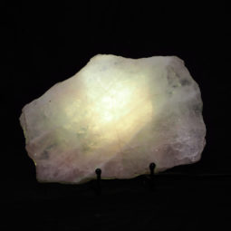 Natural Sliced Rose Quartz Crystal Lamp CF 826 6 Natural Sliced Rose Quartz Crystal Lamp CF 826-1 | Himalayan Salt Factory