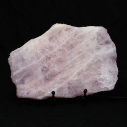 Natural Sliced Rose Quartz Crystal Lamp CF 826 | Himalayan Salt Factory