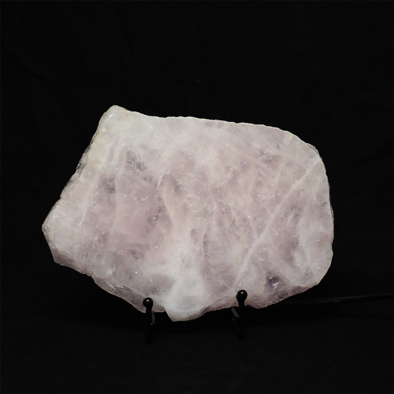 Natural Sliced Rose Quartz Crystal Lamp CF 827 3 Natural Sliced Rose Quartz Crystal Lamp CF 827 | Himalayan Salt Factory