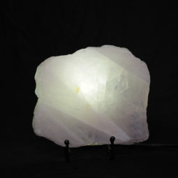 Natural Sliced Rose Quartz Crystal Lamp CF 829 6 Natural Sliced Rose Quartz Crystal Lamp CF 829-1 | Himalayan Salt Factory