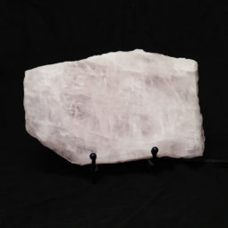 Natural Sliced Rose Quartz Crystal Lamp CF 831-2 | Himalayan Salt Factory