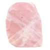 Rose Quartz Polished Slab Plate S910 2 Rose Quartz Polished Slab Plate S910 | Himalayan Salt Factory