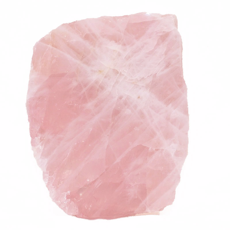 Rose Quartz Polished Slab Plate S910 5 Rose Quartz Polished Slab Plate S910 | Himalayan Salt Factory