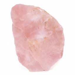 Rose Quartz Polished Slab Plate S912 | Himalayan Salt Factory