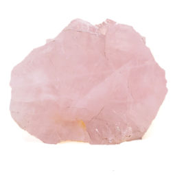 Rose Quartz Polished Slab Plate S913 7 Rose Quartz Polished Slab Plate S913 | Himalayan Salt Factory