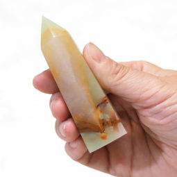 Serpentine Terminated Point | Himalayan Salt Factory