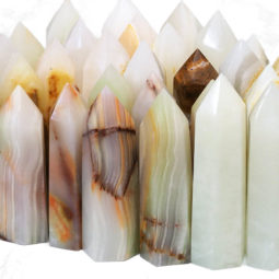 Serpentine Terminated Point | Himalayan Salt Factory