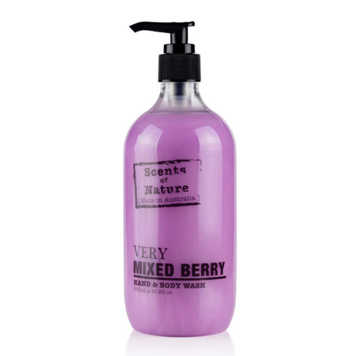 Tilley Scents of Nature Body Wash Mixed Berry 500ml | Himalayan Salt Factory