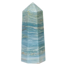Amazorite Terminated Point - Large DS727 | Himalayan Salt Factory