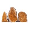 Citrine Crystal Geode Specimen Set 3 Pieces N393 | Himalayan Salt Factory