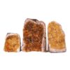 1.83kg Citrine Crystal Geode Specimen Set 3 Pieces N394 2 Citrine Crystal Geode Specimen Set 3 Pieces N394 | Himalayan Salt Factory