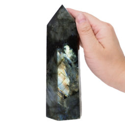 Labradorite Terminated Point DS723 5 Labradorite Terminated Point - Large DS723 | Himalayan Salt Factory
