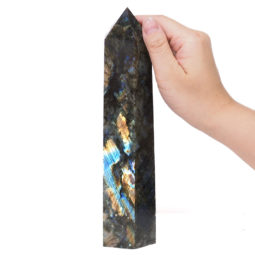Labradorite Terminated Point - Large DS725 | Himalayan Salt Factory