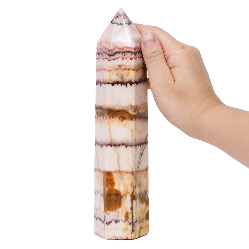 Multi Colour Calcite Terminated Point DS751 4 Multi Colour Calcite Terminated Point DS751 | Himalayan Salt Factory