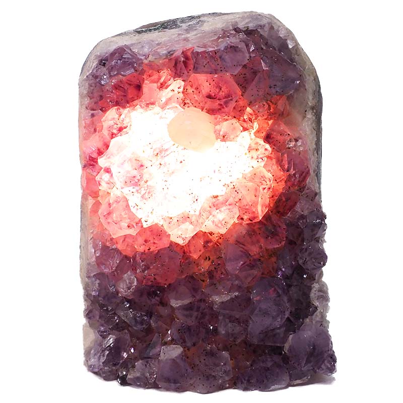 2.83kg Natural Amethyst Crystal Lamp DN15 4 Natural Amethyst Crystal Lamp DN15 | Himalayan Salt Factory