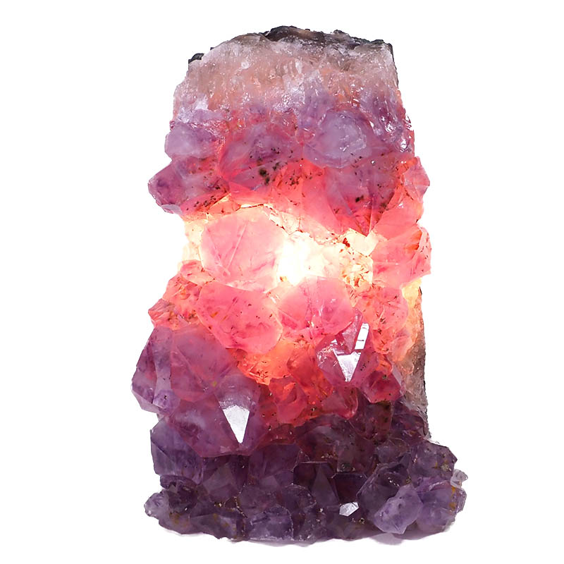 1.54kg Natural Amethyst Crystal Lamp DN2 4 Natural Amethyst Crystal Lamp DN2 | Himalayan Salt Factory