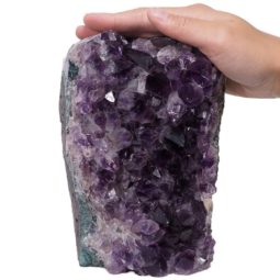 Natural Amethyst Crystal Lamp DN25 | Himalayan Salt Factory
