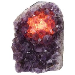 2.92kg Natural Amethyst Crystal Lamp DN30 6 Natural Amethyst Crystal Lamp DN30 | Himalayan Salt Factory