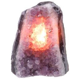Natural Amethyst Crystal Lamp DN32 | Himalayan Salt Factory