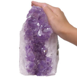 Natural Amethyst Crystal Lamp DN36 | Himalayan Salt Factory