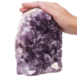 Natural Amethyst Crystal Lamp DN37 | Himalayan Salt Factory