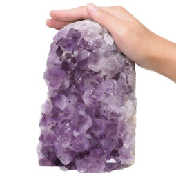 Natural Amethyst Crystal Lamp DN40 | Himalayan Salt Factory