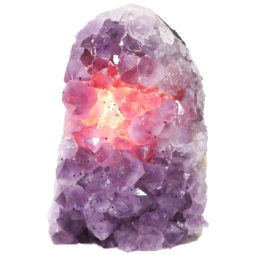 Natural Amethyst Crystal Lamp DN40 | Himalayan Salt Factory