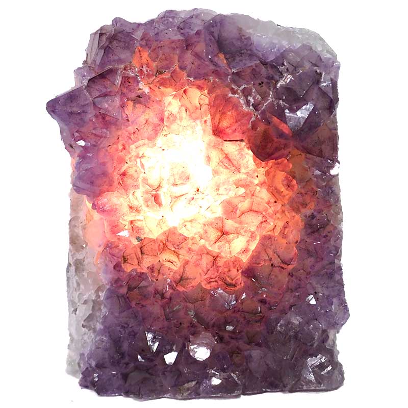 2.96kg Natural Amethyst Crystal Lamp DN51 4 Natural Amethyst Crystal Lamp DN51 | Himalayan Salt Factory