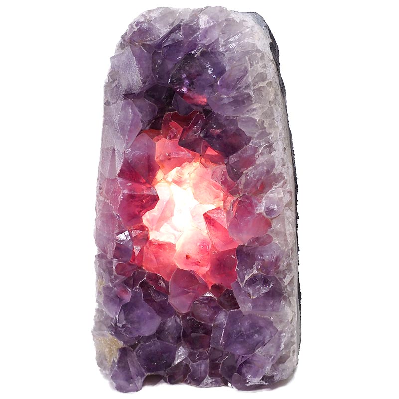 2.84kg Natural Amethyst Crystal Lamp DN55 4 Natural Amethyst Crystal Lamp DN55 | Himalayan Salt Factory