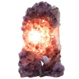 2.83kg Natural Amethyst Crystal Lamp DN57 6 Natural Amethyst Crystal Lamp DN57 | Himalayan Salt Factory