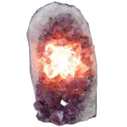 Natural Amethyst Crystal Lamp DN61 | Himalayan Salt Factory