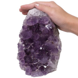 Natural Amethyst Crystal Lamp DN64 | Himalayan Salt Factory