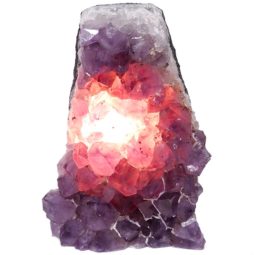 Natural Amethyst Crystal Lamp DN66 | Himalayan Salt Factory