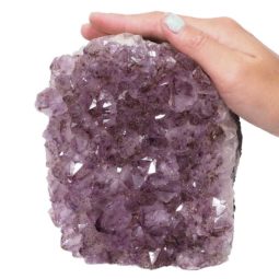 2.13kg Natural Amethyst Crystal Lamp DN7 7 Natural Amethyst Crystal Lamp DN7 | Himalayan Salt Factory