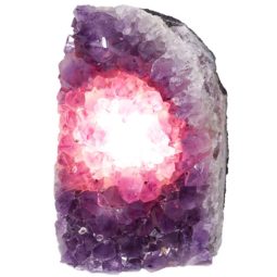 3.03kg Natural Amethyst Crystal Lamp DN76 6 Natural Amethyst Crystal Lamp DN76 | Himalayan Salt Factory